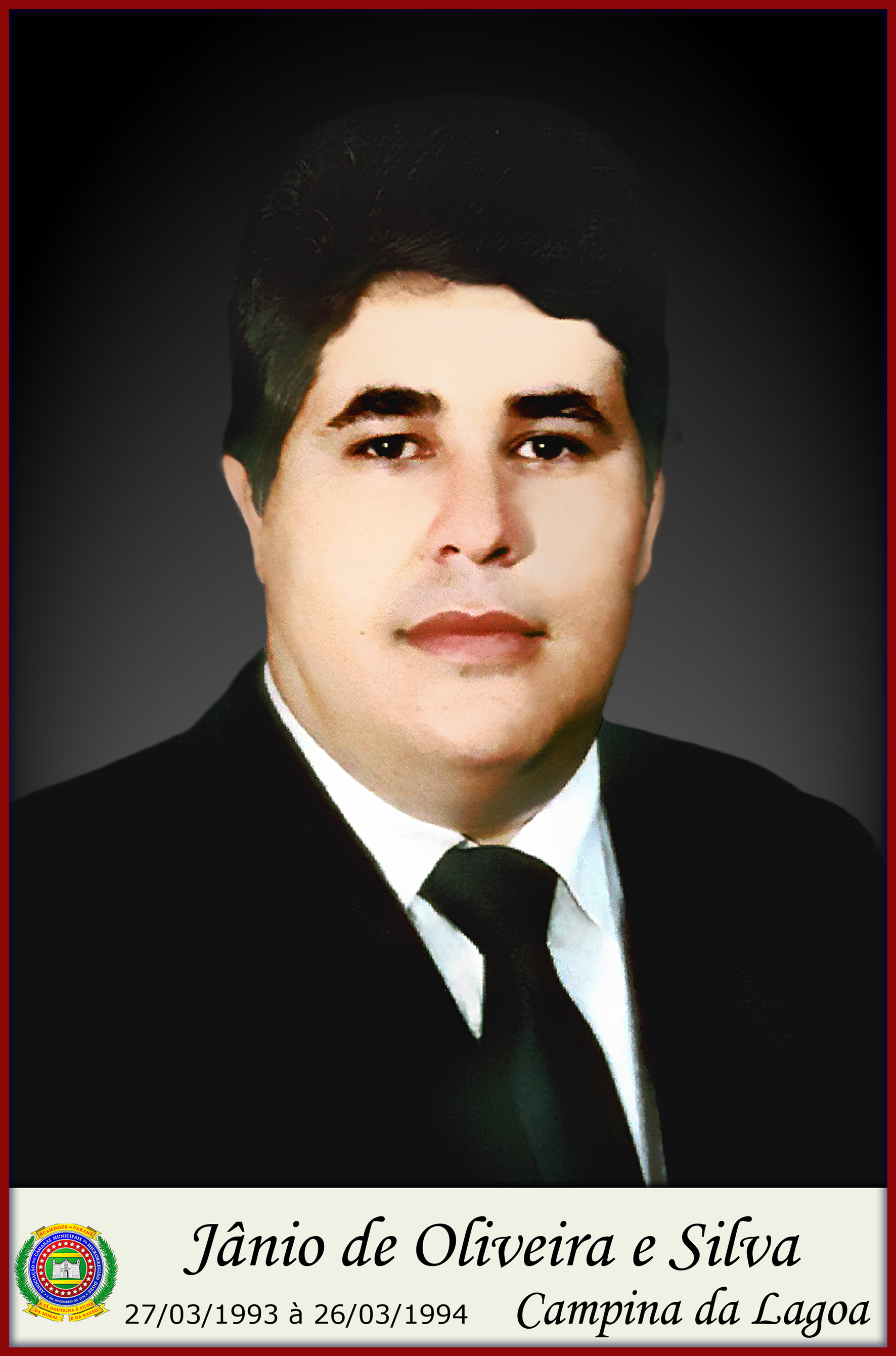 Foto do Prefeito Jânio de Oliveira e Silva