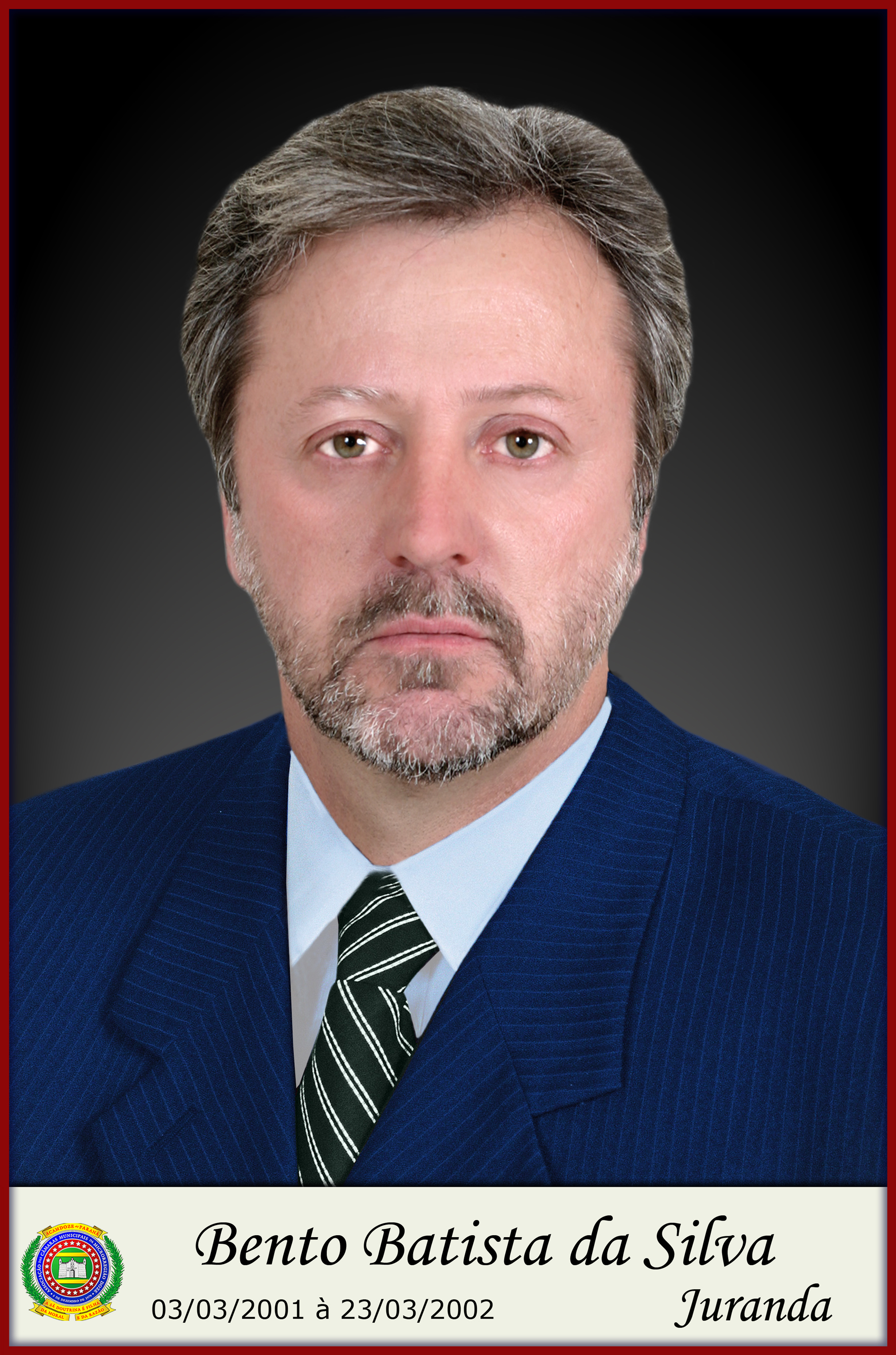 Foto do Prefeito Bento Batista da Silva