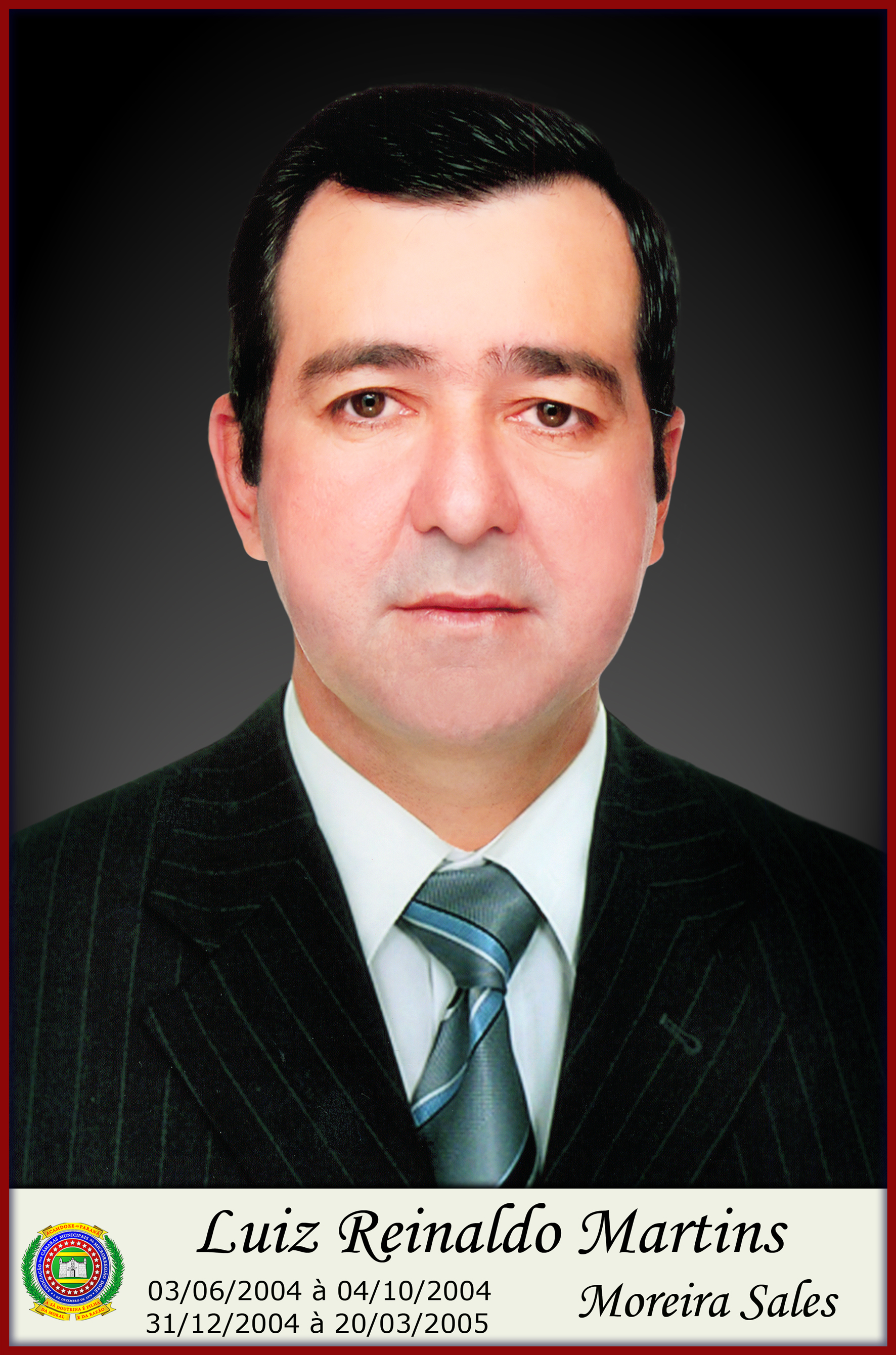 Foto do Prefeito Luiz Reinaldo Martins