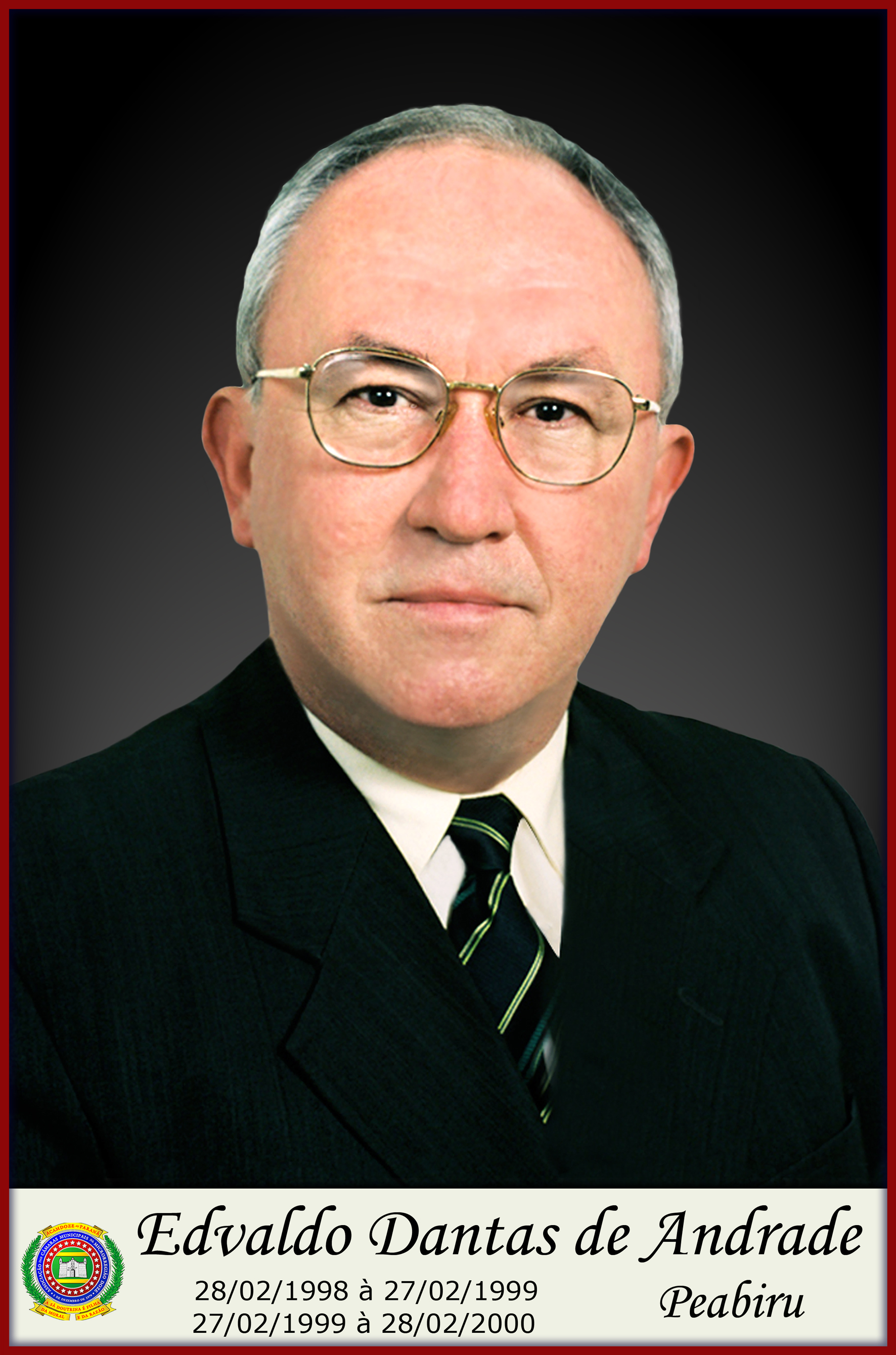 Foto do Prefeito Edvaldo dantas de Andrade