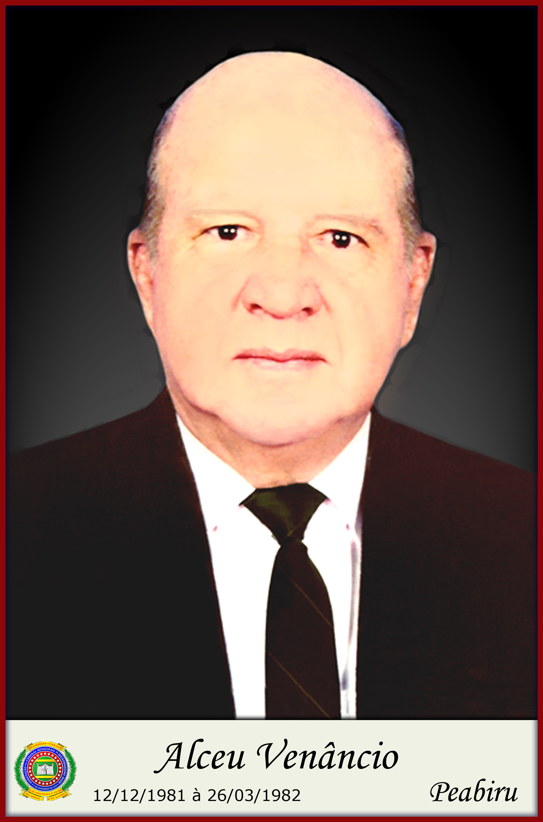 Foto do Prefeito Alceu Venâncio