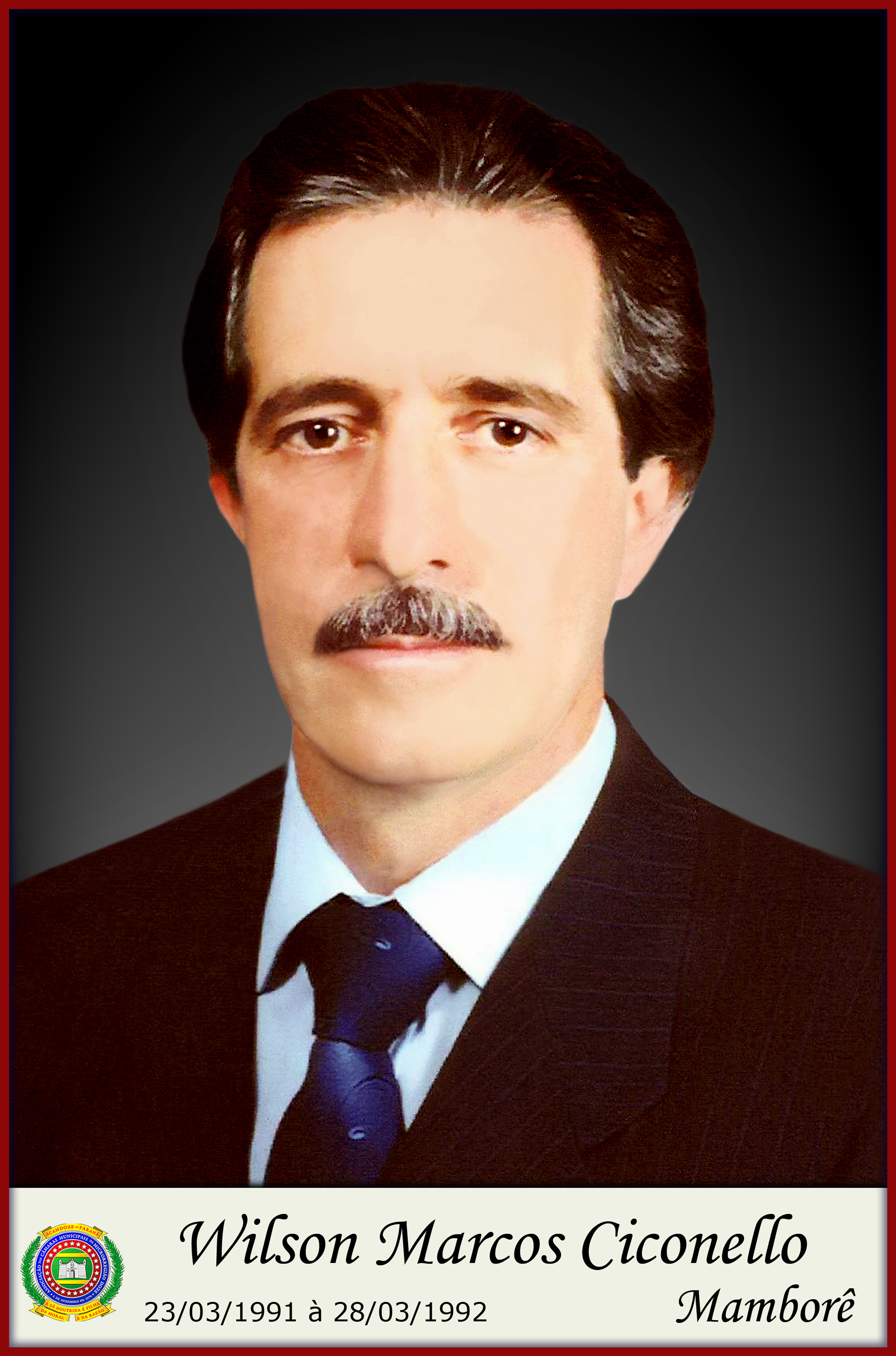 Foto do Prefeito Wilson Marcos Ciconello