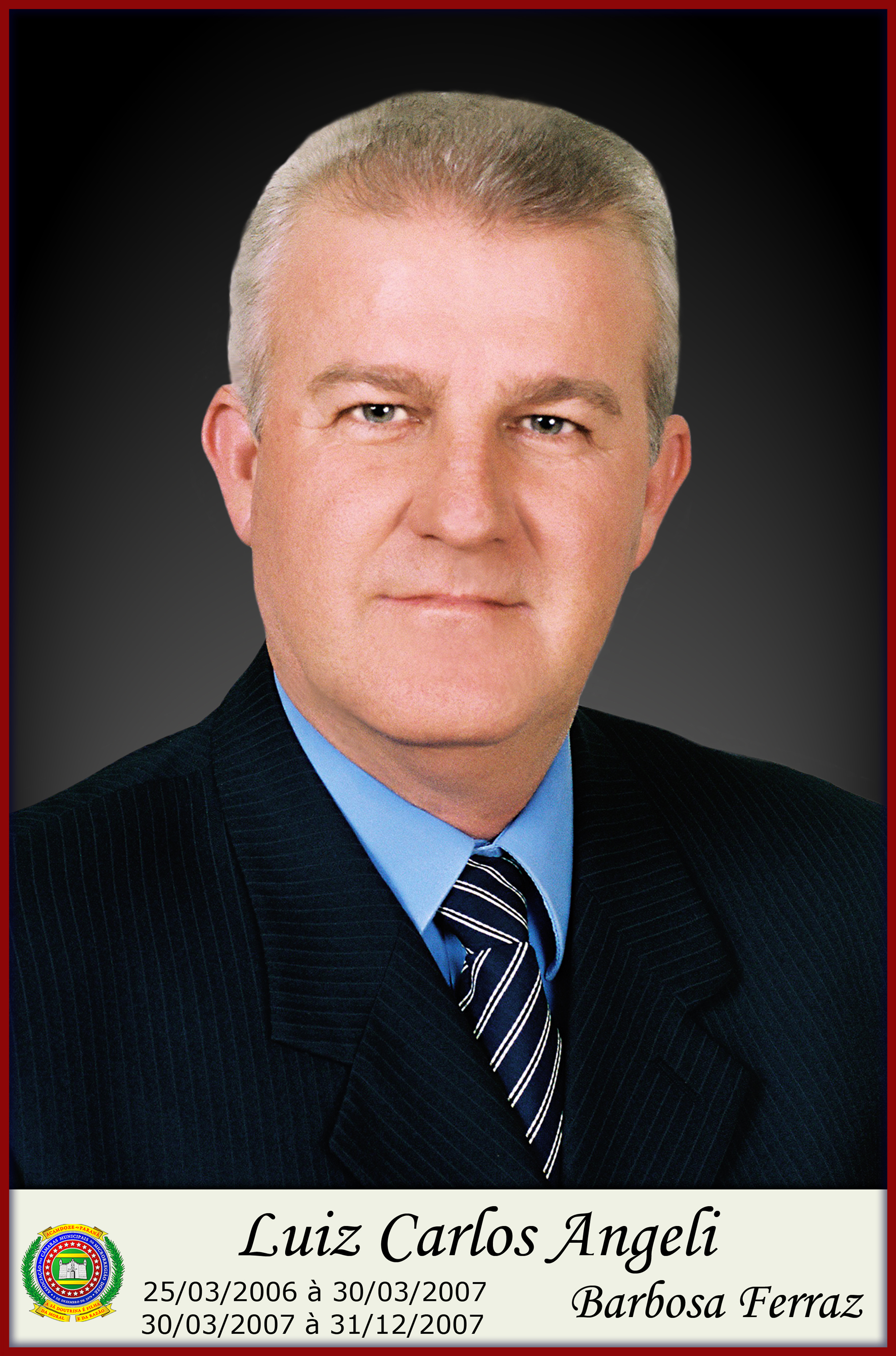 Foto do Prefeito Luiz Carlos Angeli