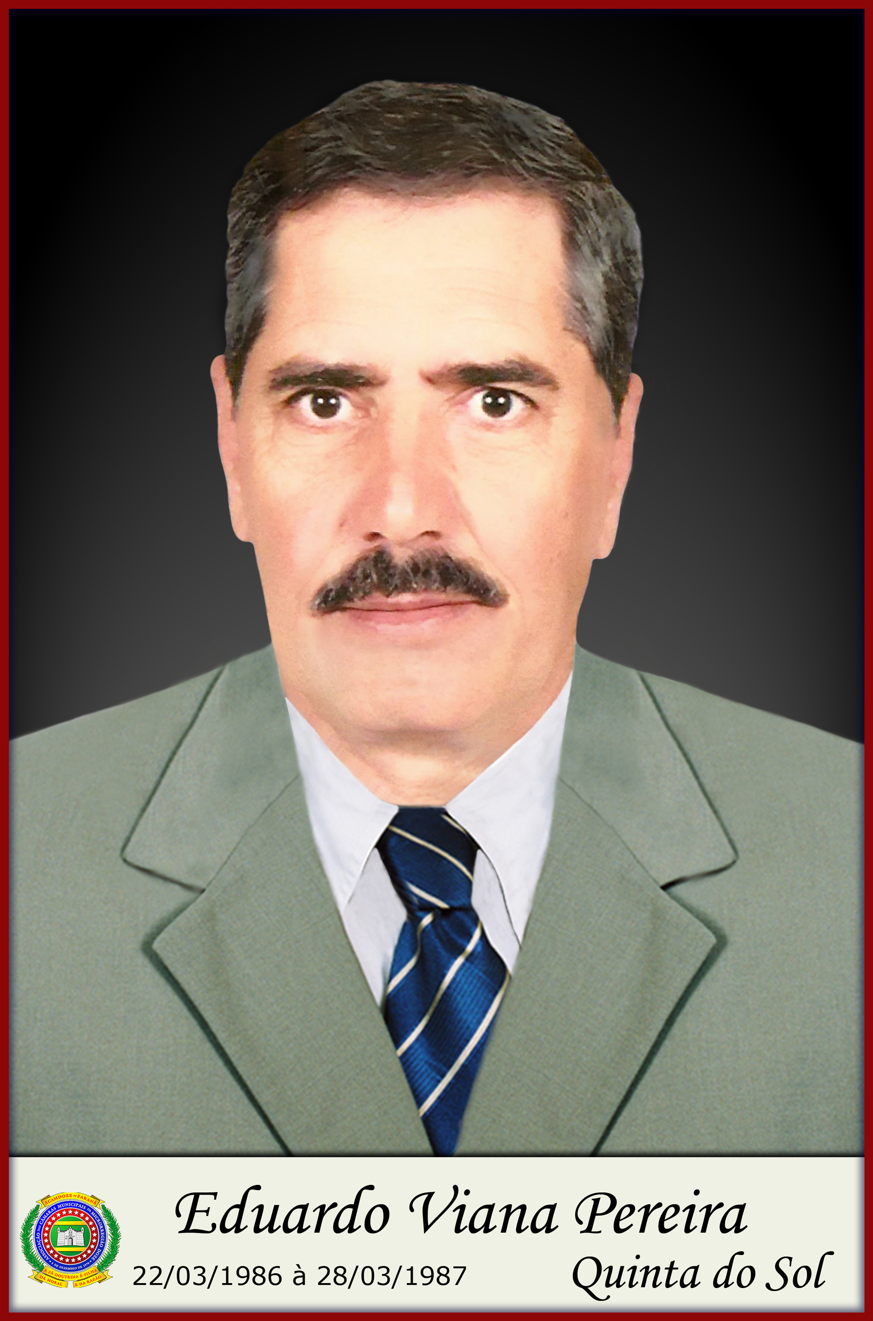 Foto do Prefeito Eduardo Viana Pereira